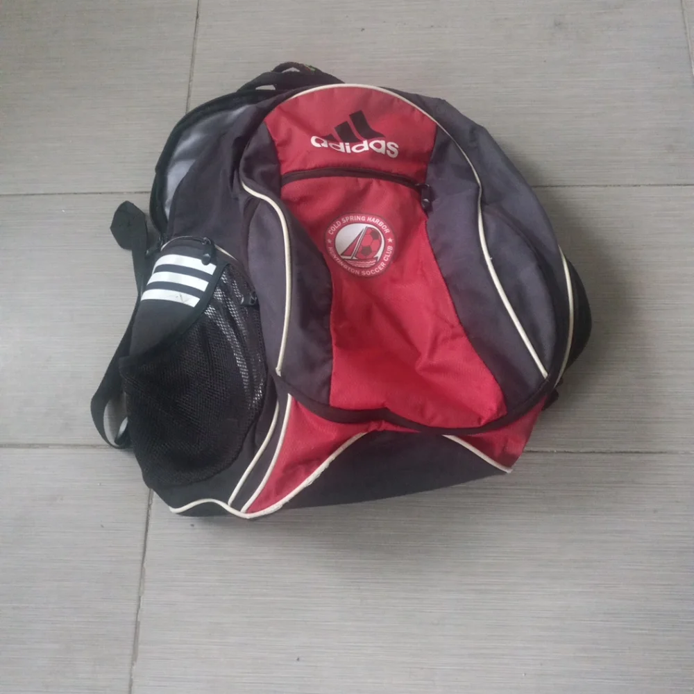 Red Adidas Bookbag Cold Spring Harbor Huntington Soccer Club